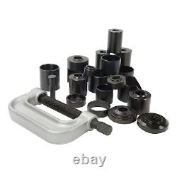 21-Piece Auto Repair Service Remover Ball Joint Press Tool Master Adapter Kit