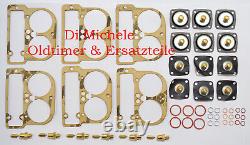 6x 40 DCN Weber Carburetor Repair Kit, Ferrari 275, 365, Service Kit, B. 0048