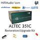 ALTEC 351C restoration recap repair service rebuild capacitor kit set fix