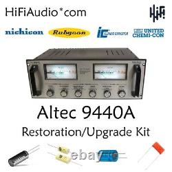 ALTEC 9440A amp restoration recap filter capacitor repair service rebuild kit