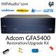 Adcom GFA-5400 restoration recap service kit fix repair filter capacitor rebuild