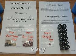 Adcom GFA-5503 amplifier partial restoration service kit fix repair capacitor