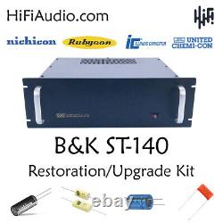B&K ST-140 amplifier recap service kit fix repair capacitor
