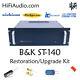 B&K ST-140 amplifier recap service kit fix repair capacitor