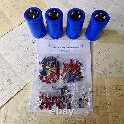 BGW 750E Amplifier Restoration Kit repair service recap filter capacitor