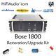 Bose 1800 Amplifier Restoration Kit repair service fix recap capacitor