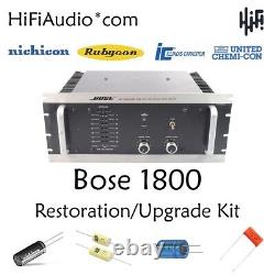 Bose 1800 Amplifier Restoration Kit repair service fix recap capacitor