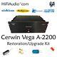 Cerwin Vega A2200 Amplifier Restoration Kit repair service fix recap capacitor