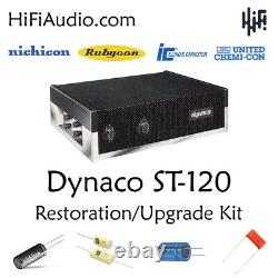 Dynaco ST-120 Amplifier Restoration Kit repair service fix recap capacitor