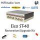 EICO ST-40 amp restoration recap repair service rebuild kit fix filter capacitor