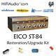 EICO ST-84 restoration recap repair service rebuild kit fix filter capacitor