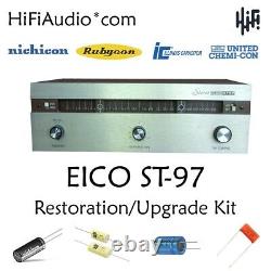 EICO ST-97 restoration recap repair service rebuild kit fix capacitor