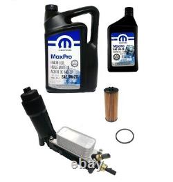 Engine Oil Cooler Repair Service Kit For Jeep Grand Cherokee 3.6l 11-13