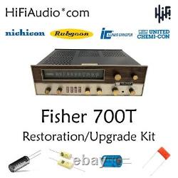 Fisher 700T receiver restoration recap repair service rebuild kit capacitor kit