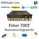Fisher 700T receiver restoration recap repair service rebuild kit capacitor kit