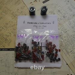 Fisher RS-2003 restoration recap repair service rebuild kit filter capacitor fix