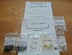 Fisher SA1000 amplifier restoration recap repair service rebuild kit capacitor