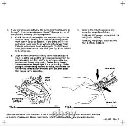 Graco 239952 Air Valve Repair Service Kit For Husky Pump 307 Genuine Part