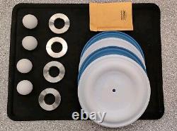 Graco Husky 2150 Metal Pump P/N D0F311 Repair Service Kit Teflon Backed PTFE SS