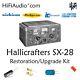 Hallicrafters SX-28 radio Restoration kit repair service recap capacitor rebuild