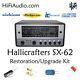 Hallicrafters SX-62 Restoration kit repair service radio recap capacitor rebuild