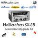 Hallicrafters SX-88 radio Restoration kit repair service recap capacitor rebuild