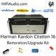 Harman Kardon Citation 16 FULL restoration recap repair service rebuild kit