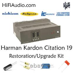 Harman Kardon Citation 19 amp restoration recap repair service rebuild kit