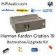 Harman Kardon Citation 19 amp restoration recap repair service rebuild kit