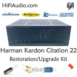 Harman Kardon Citation 22 amp restoration recap repair service rebuild kit