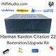 Harman Kardon Citation 22 amp restoration recap repair service rebuild kit