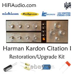 Harman Kardon Citation I restoration recap repair service rebuild capacitor kit