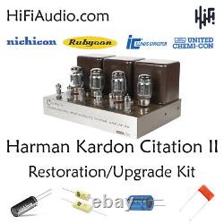 Harman Kardon Citation II 2 FULL restoration recap repair service rebuild kit