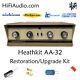 Heathkit AA-32 amp restoration kit service recap capacitor rebuild repair