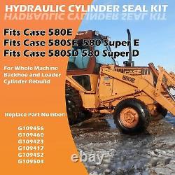 Hydraulic Cylinder Pump Repair/Service Seal Kit For Case 580E 580SE 580SD 580B