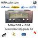 Kenwood 700M amp rebuild restoration recap service kit fix repair