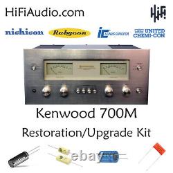 Kenwood 700M amp rebuild restoration recap service kit fix repair