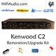 Kenwood C2 preamp capacitor restoration recap repair service rebuild kit fix