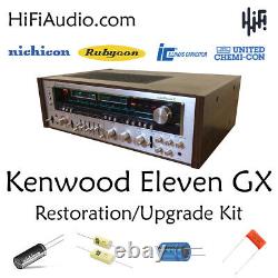 Kenwood Eleven GX rebuild restoration recap service kit fix capacitor repair