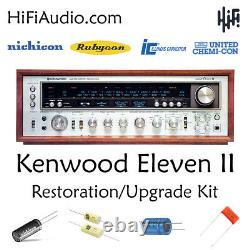 Kenwood Eleven II rebuild restoration recap service kit fix capacitor repair