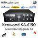Kenwood KA-6150 rebuild restoration recap service kit repair filter capacitor