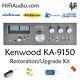 Kenwood KA-9150 rebuild restoration recap service kit repair filter capacitor