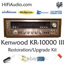 Kenwood KR-10000 III rebuild restoration recap service kit fix capacitor repair