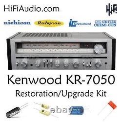 Kenwood KR-7050 rebuild restoration recap service kit repair filter capacitor