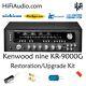 Kenwood KR-9000G rebuild restoration recap service kit fix repair capacitor