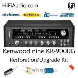 Kenwood KR-9000G rebuild restoration recap service kit fix repair capacitor