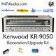 Kenwood KR-9050 rebuild restoration recap service kit fix repair capacitor