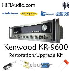 Kenwood KR-9600 rebuild restoration recap service kit fix repair