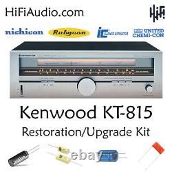 Kenwood KT-815 restoration recap repair service rebuild kit fix capacitor