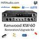 Kenwood KW-60 restoration recap repair service rebuild kit filter capacitor